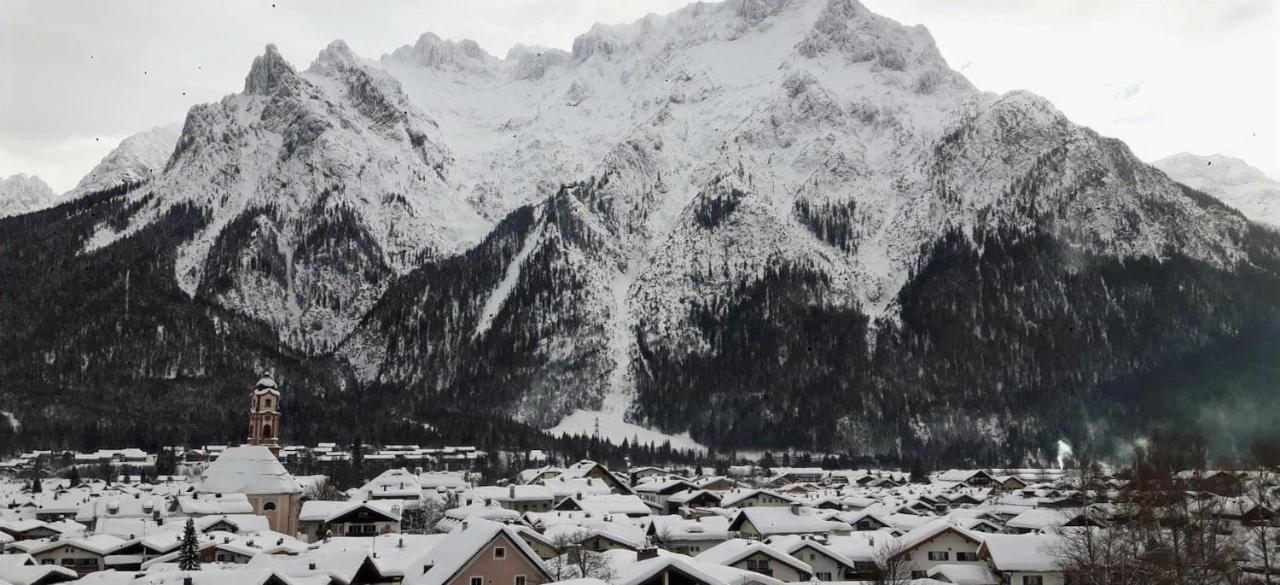 Ferienwohnung Bergkristall Mittenwald Exteriör bild