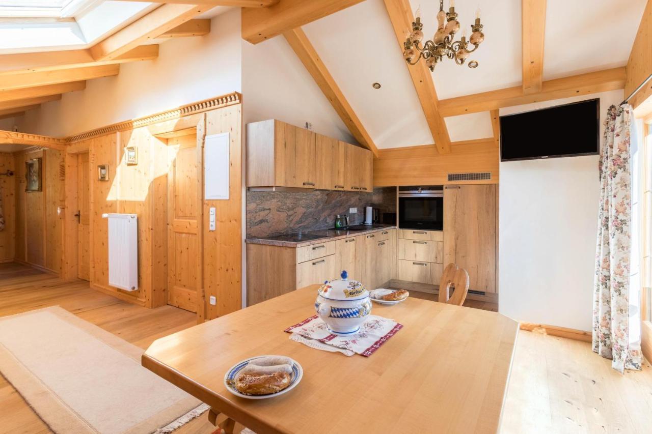 Ferienwohnung Bergkristall Mittenwald Exteriör bild