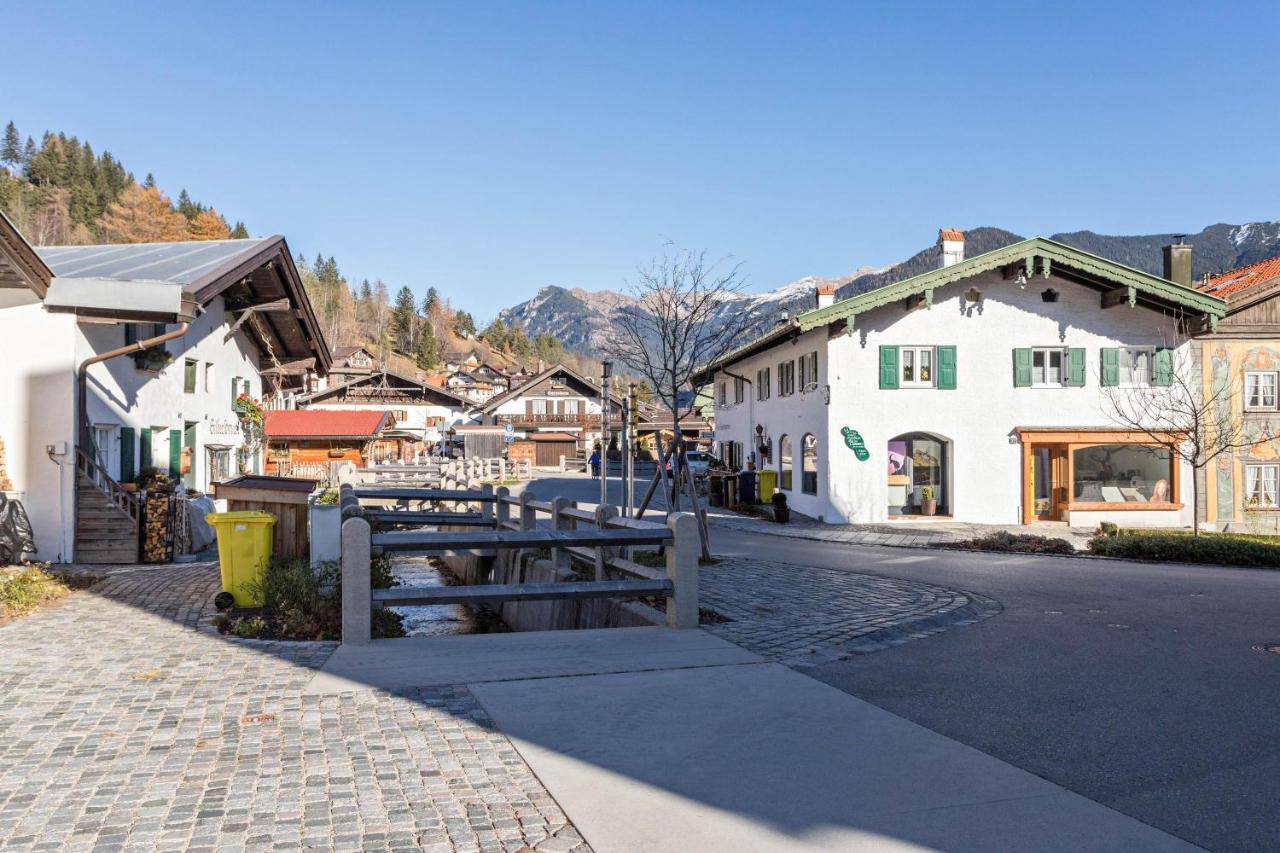 Ferienwohnung Bergkristall Mittenwald Exteriör bild